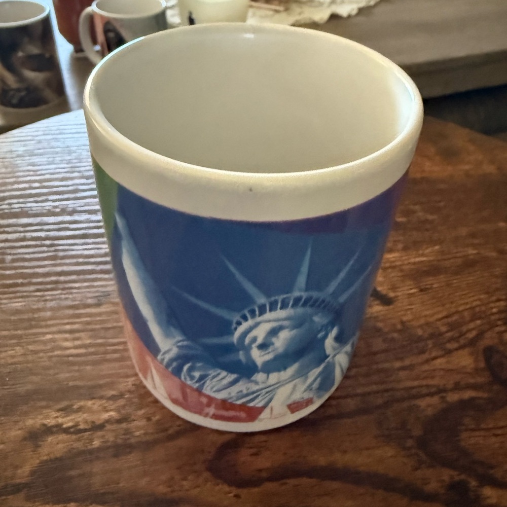 Liberty Design Mug - Blue and White